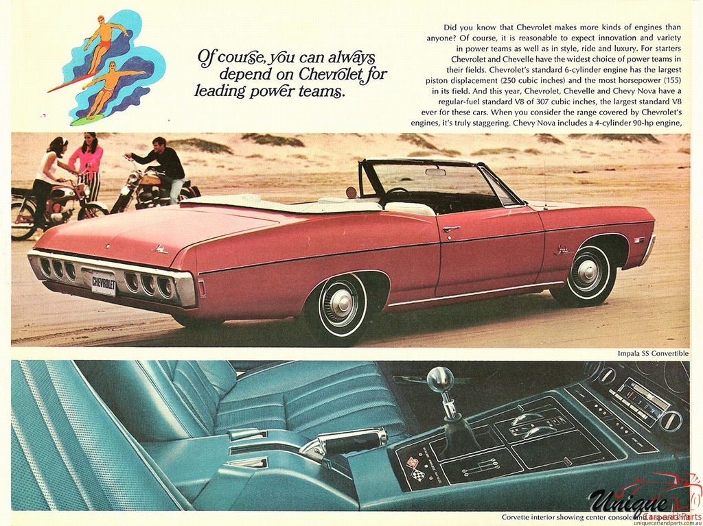 1968 Chevrolet Full-Line Brochure Page 4